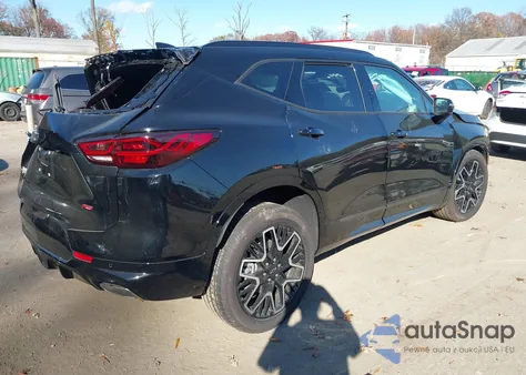 2025 Chevrolet Blazer Awd Rs from USA, damaged, VIN 3GNKBKRS7SS176274